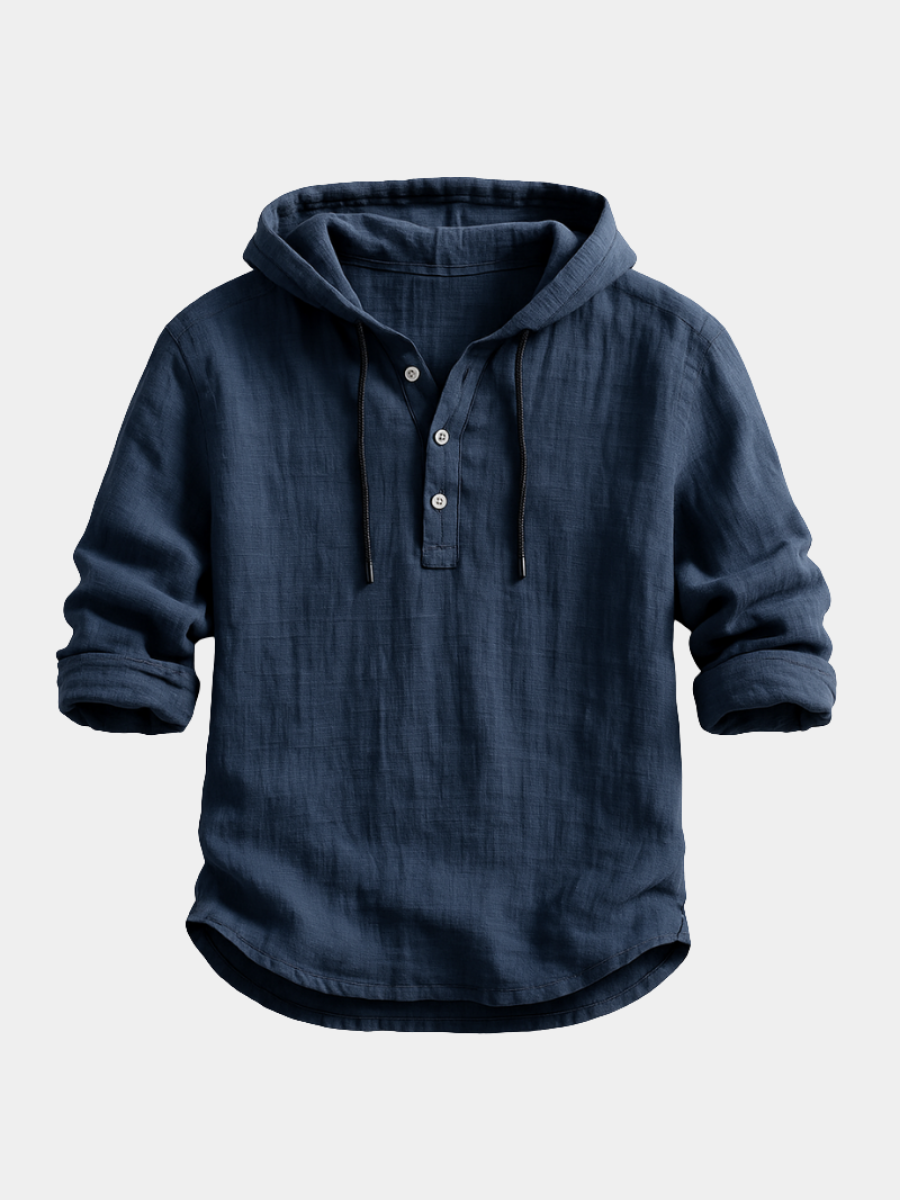 DUVAL PARIS - Camisa de Lujo con Capucha – Elegancia y Comodidad Inigualables