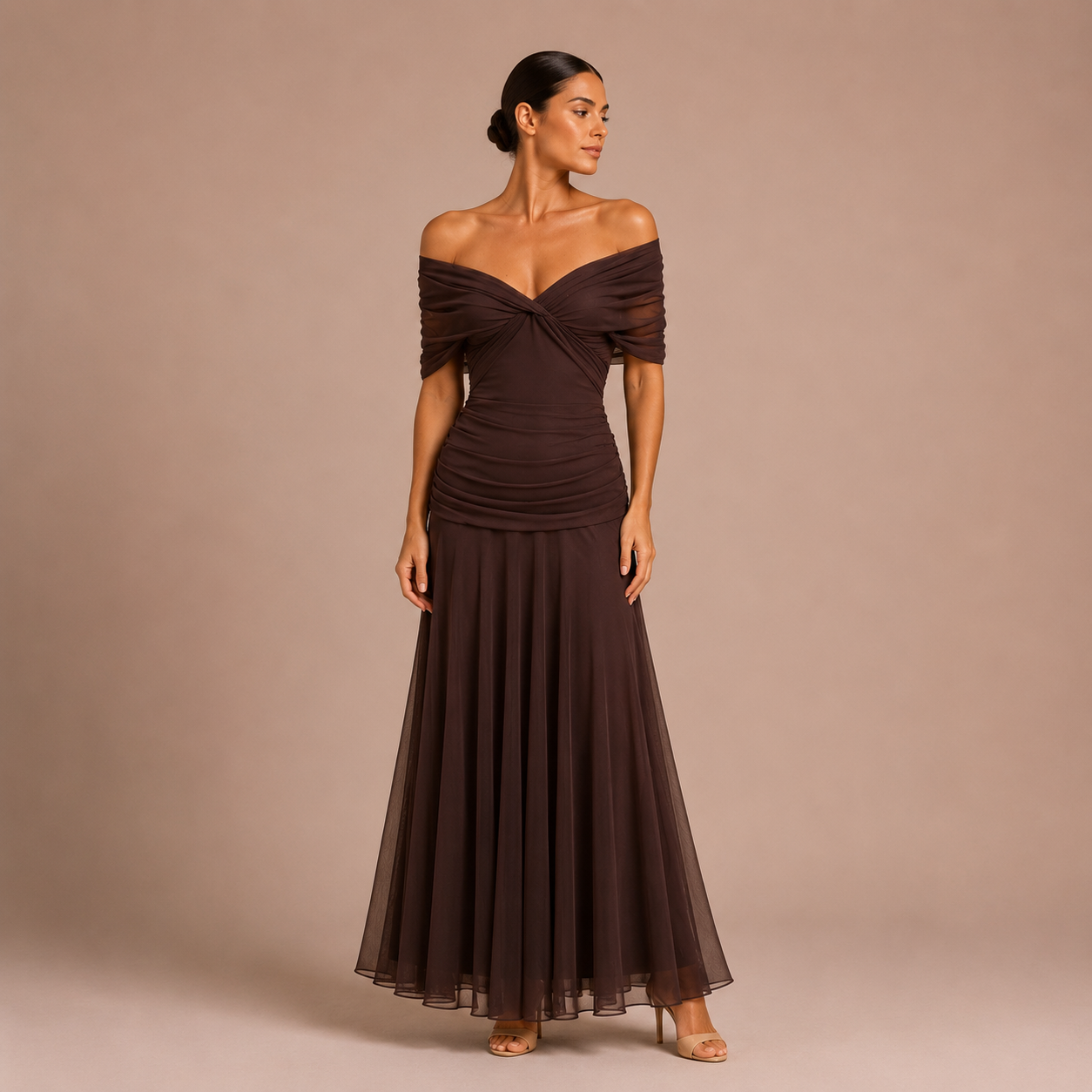 Siena - Vestido Largo de Escote en V