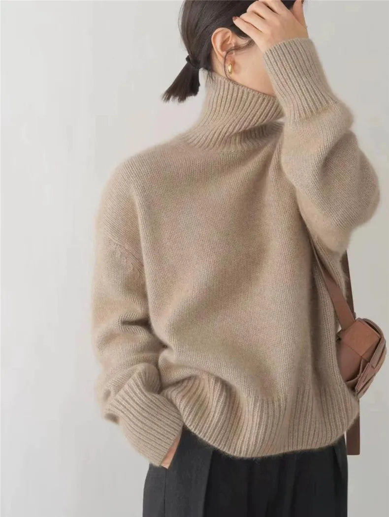 Isabella – Cuello alto de cachemira