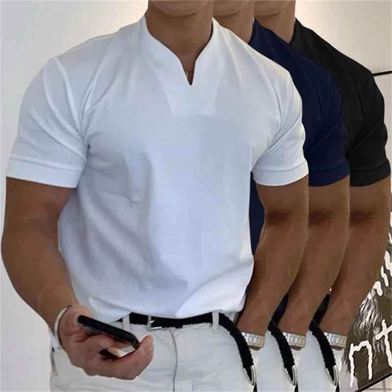 Polo para hombre, estilo caballero de negocios