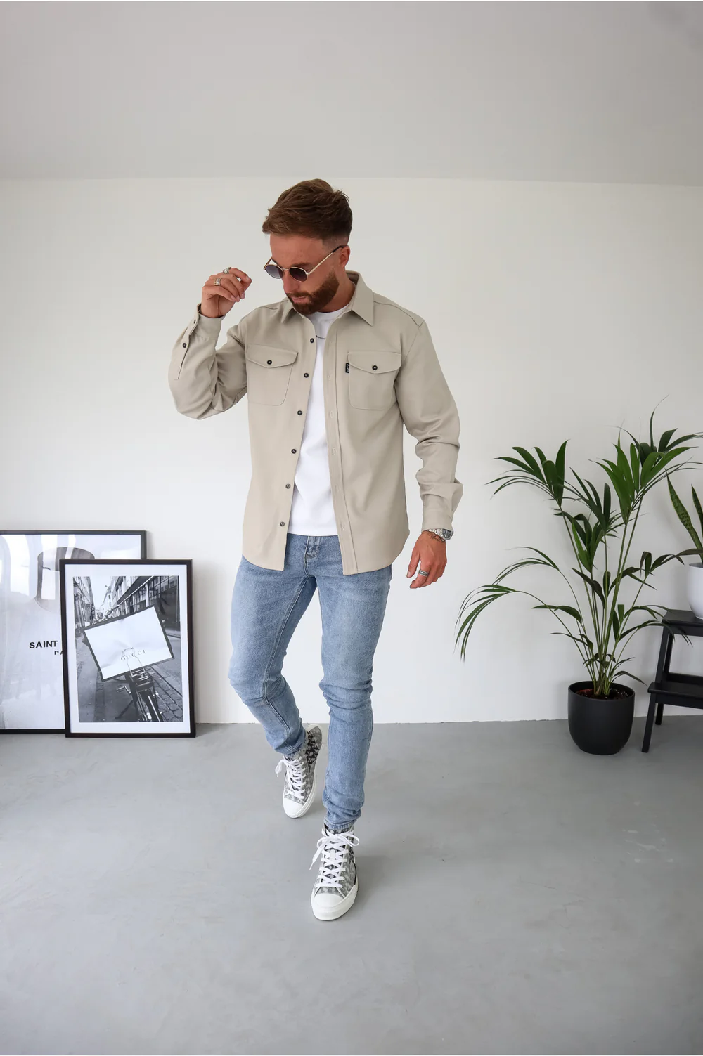 ADAM - Sobrecamisa de temporada: estilo moderno y versátil