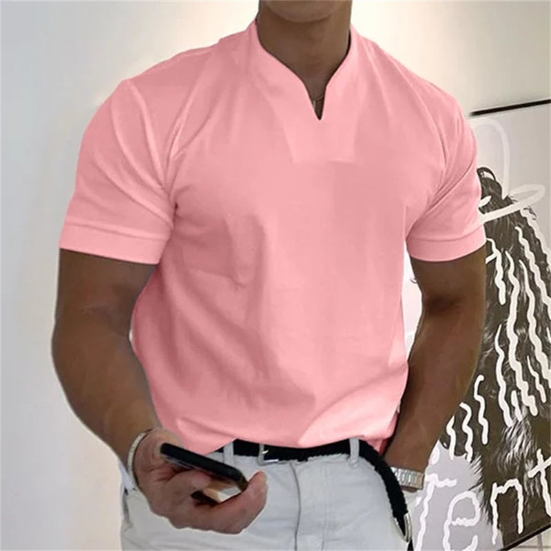 Polo para hombre, estilo caballero de negocios