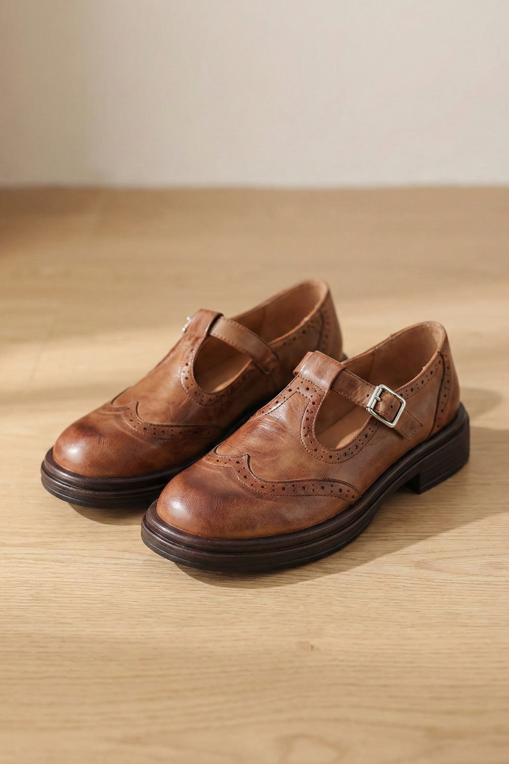 Mia - Zapato de cuero elegante y refinado