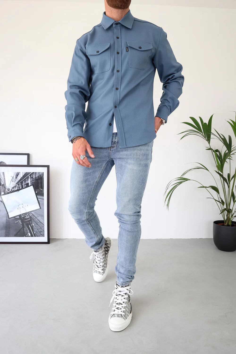 ADAM - Sobrecamisa de temporada: estilo moderno y versátil