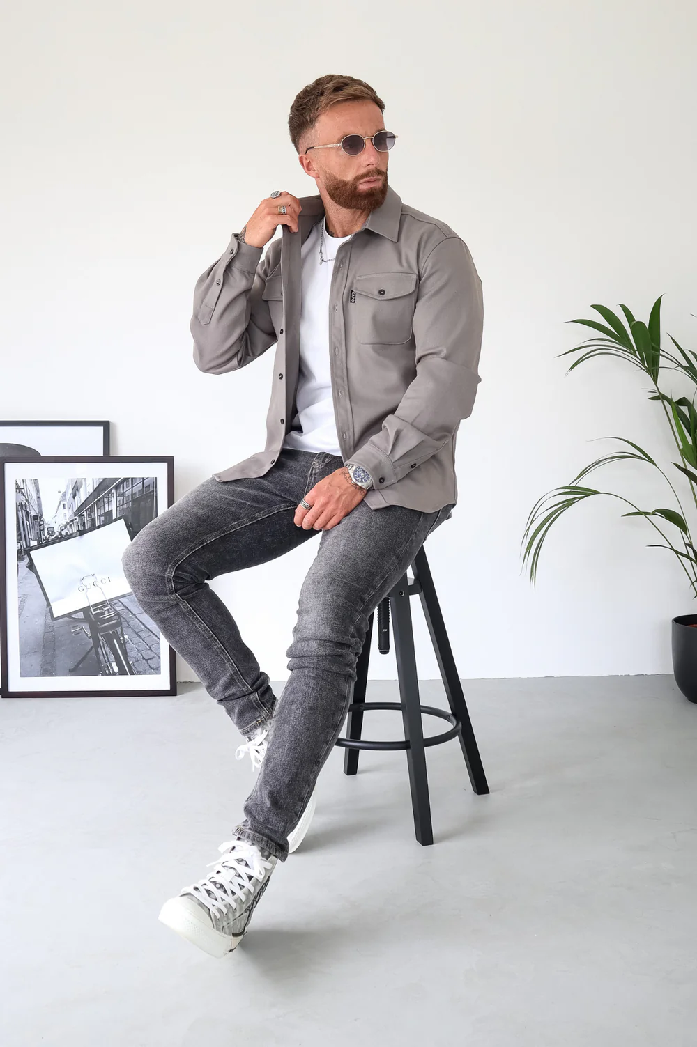 ADAM - Sobrecamisa de temporada: estilo moderno y versátil