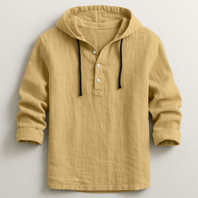 DUVAL PARIS - Camisa de Lujo con Capucha – Elegancia y Comodidad Inigualables