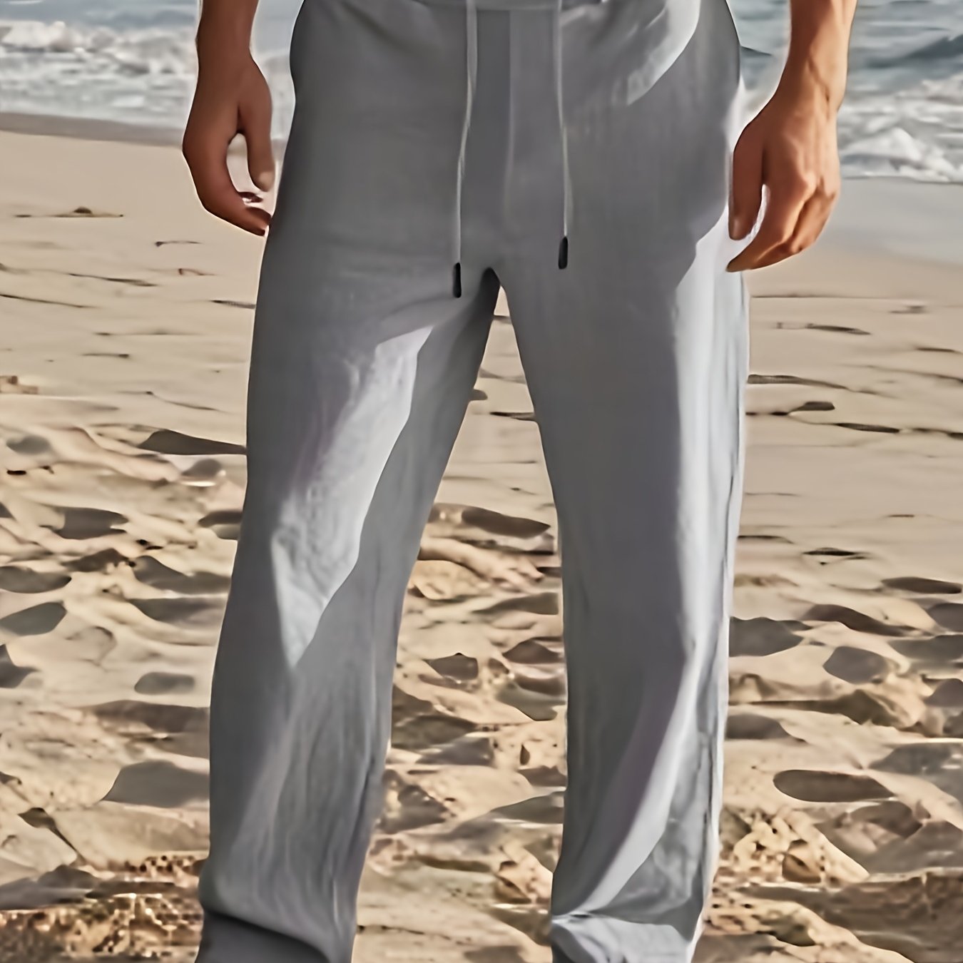 MONACO - PANTALÓN DE LINO PARA HOMBRES