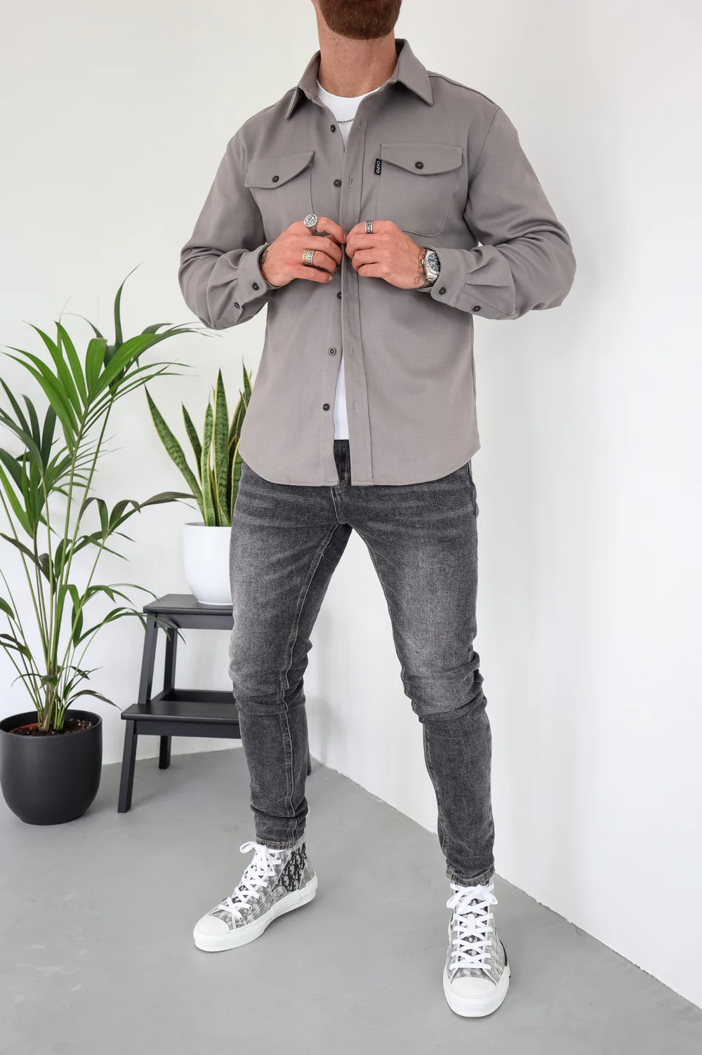 ADAM - Sobrecamisa de temporada: estilo moderno y versátil