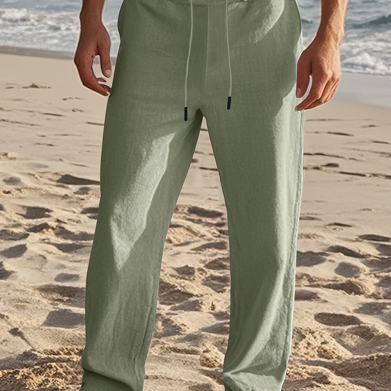 MONACO - PANTALÓN DE LINO PARA HOMBRES