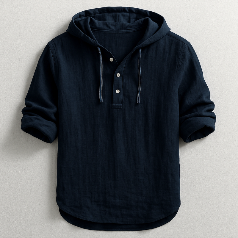 DUVAL PARIS - Camisa de Lujo con Capucha – Elegancia y Comodidad Inigualables