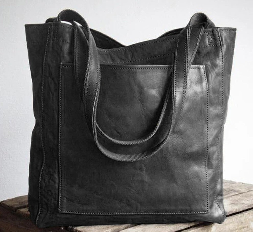Pamela | Bolso tote de cuero clásico