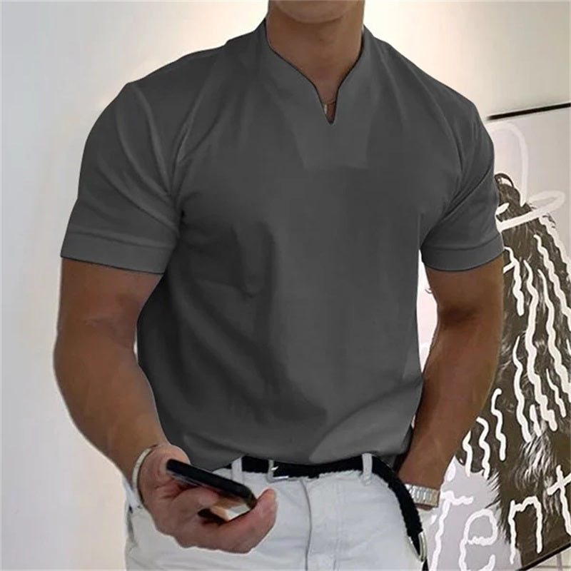 Polo para hombre, estilo caballero de negocios