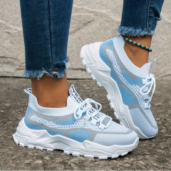 AIRSYNQ - Zapatillas para mujer transpirables para comodidad durante todo el día