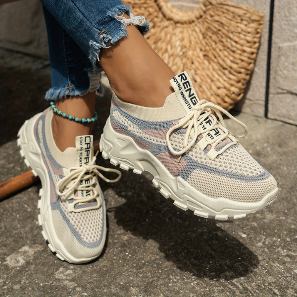 AIRSYNQ - Zapatillas para mujer transpirables para comodidad durante todo el día