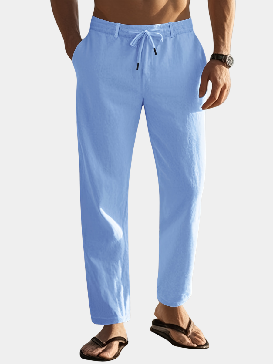 MONACO - PANTALÓN DE LINO PARA HOMBRES