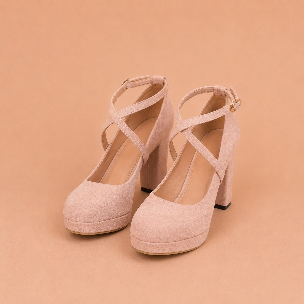 Alejandra - Zapatos de tacón bloque con plataforma
