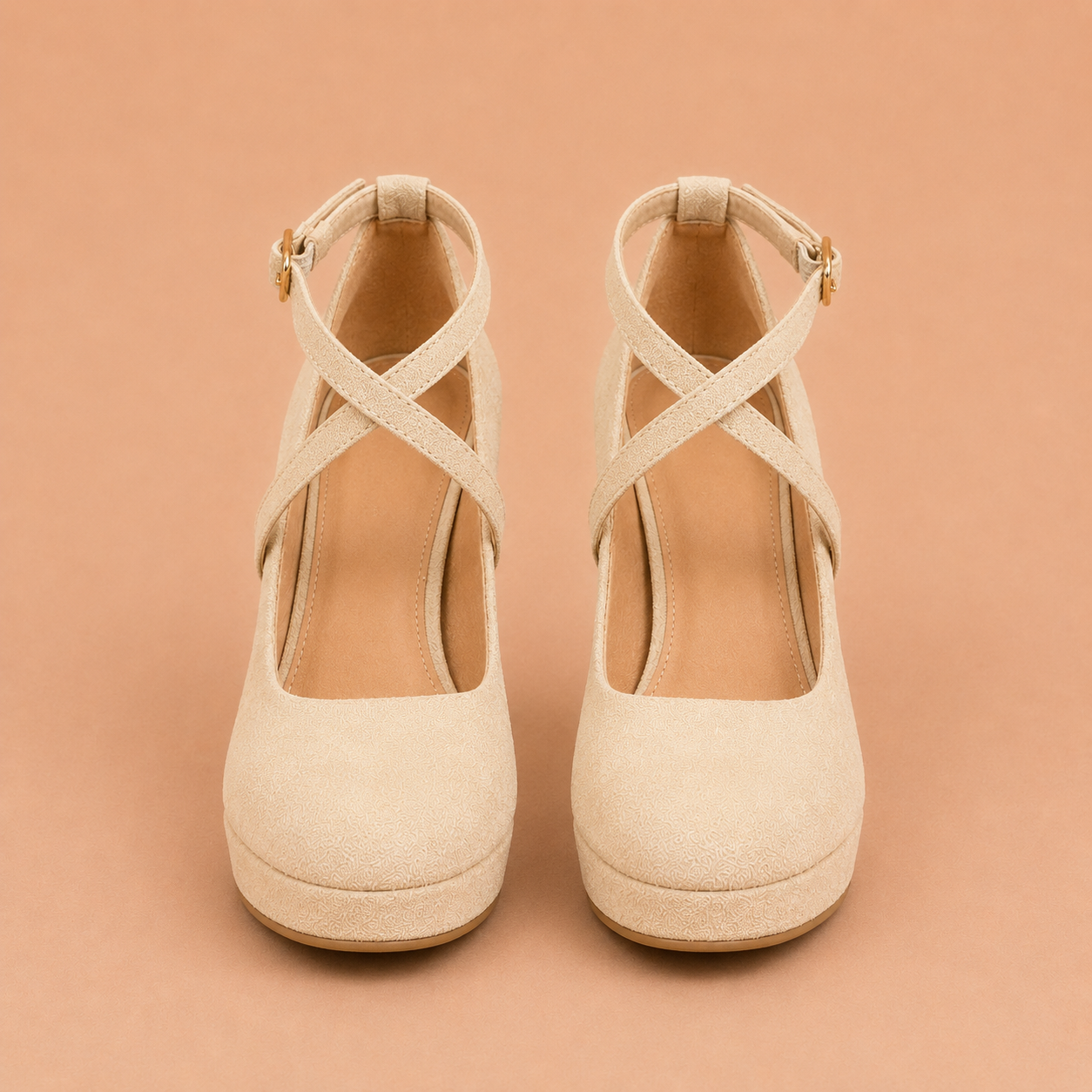 Alejandra - Zapatos de tacón bloque con plataforma