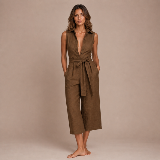 Venecia – mono camisero en tono tierra