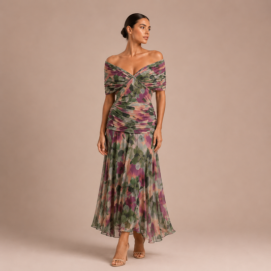 Siena - Vestido Largo de Escote en V