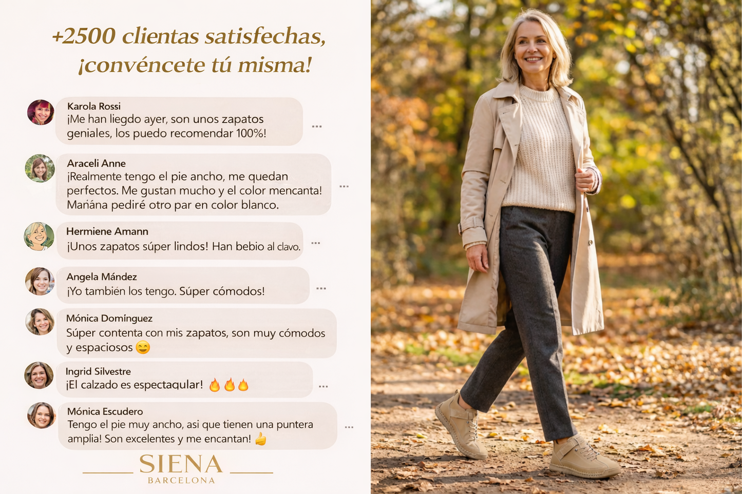 Mia – Zapatillas ortopédicas cómodas y sin dolor