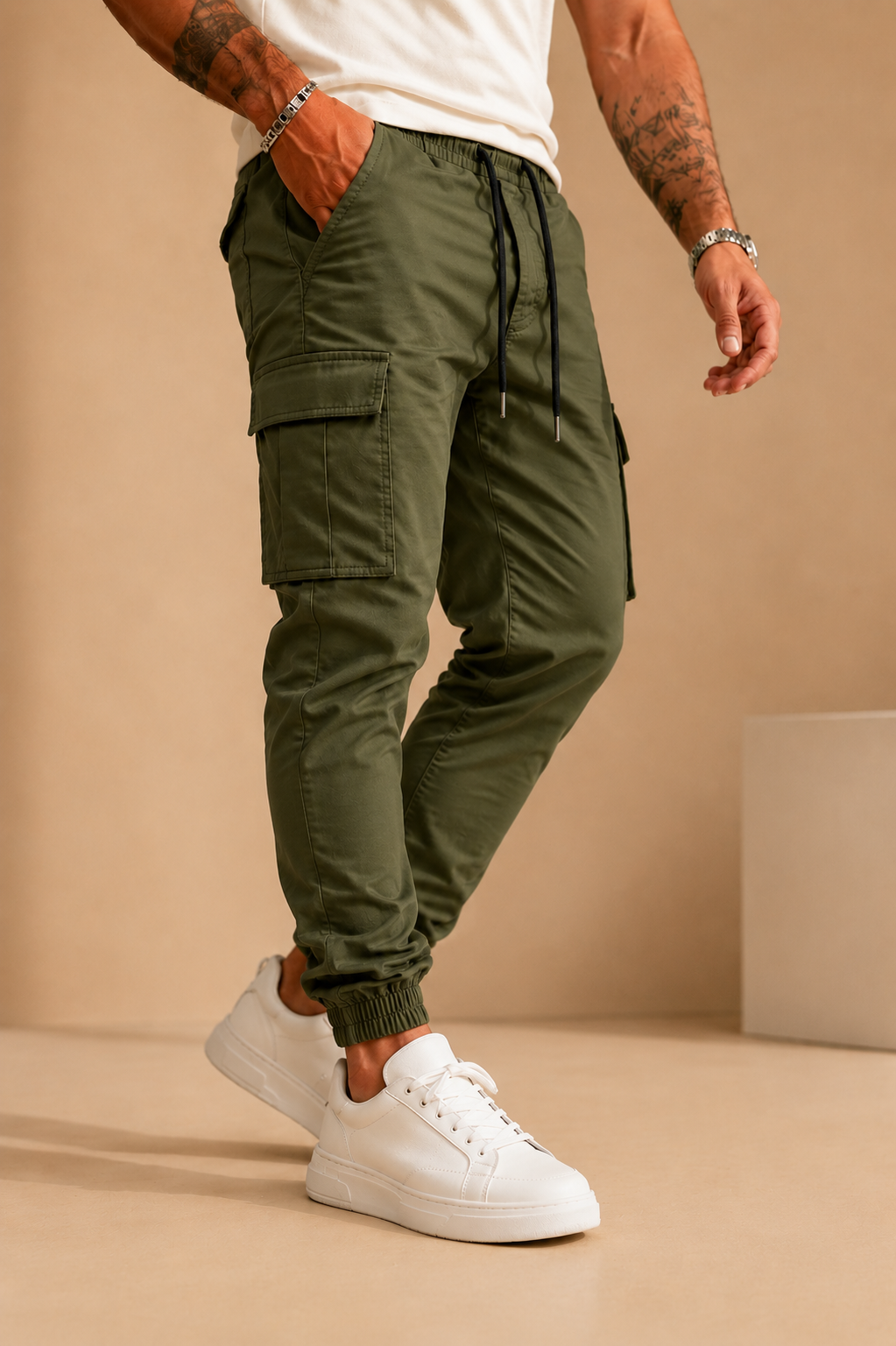 Thiago - Pantalones cargo premium