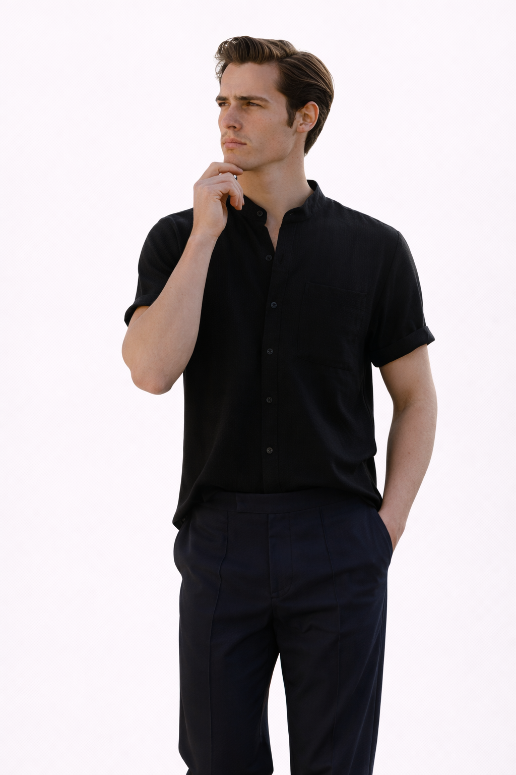 Ernesto - Camisa de corte natural con elegancia casual