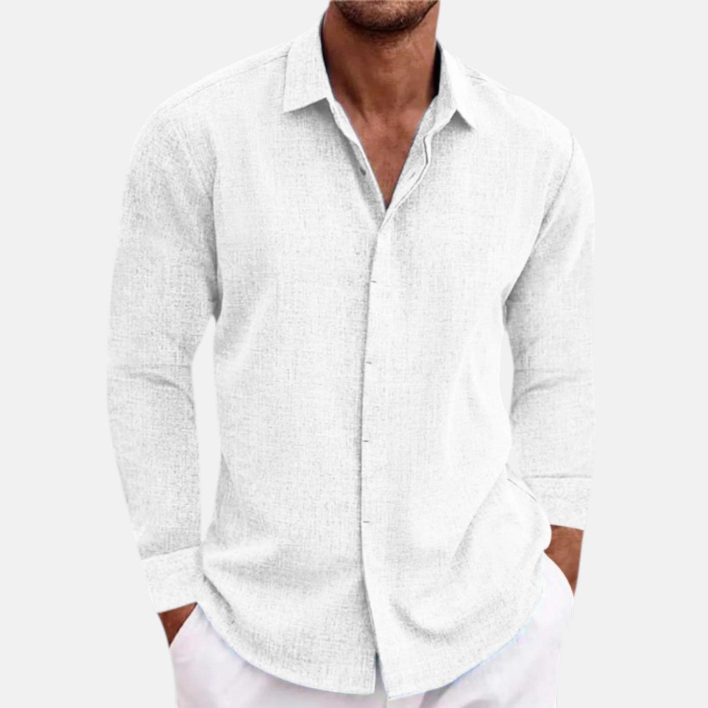 Eric - Camisa clásica de lino