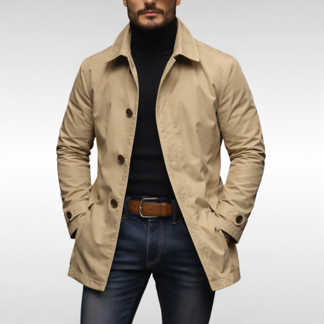 Adrián - Abrigo masculino elegante