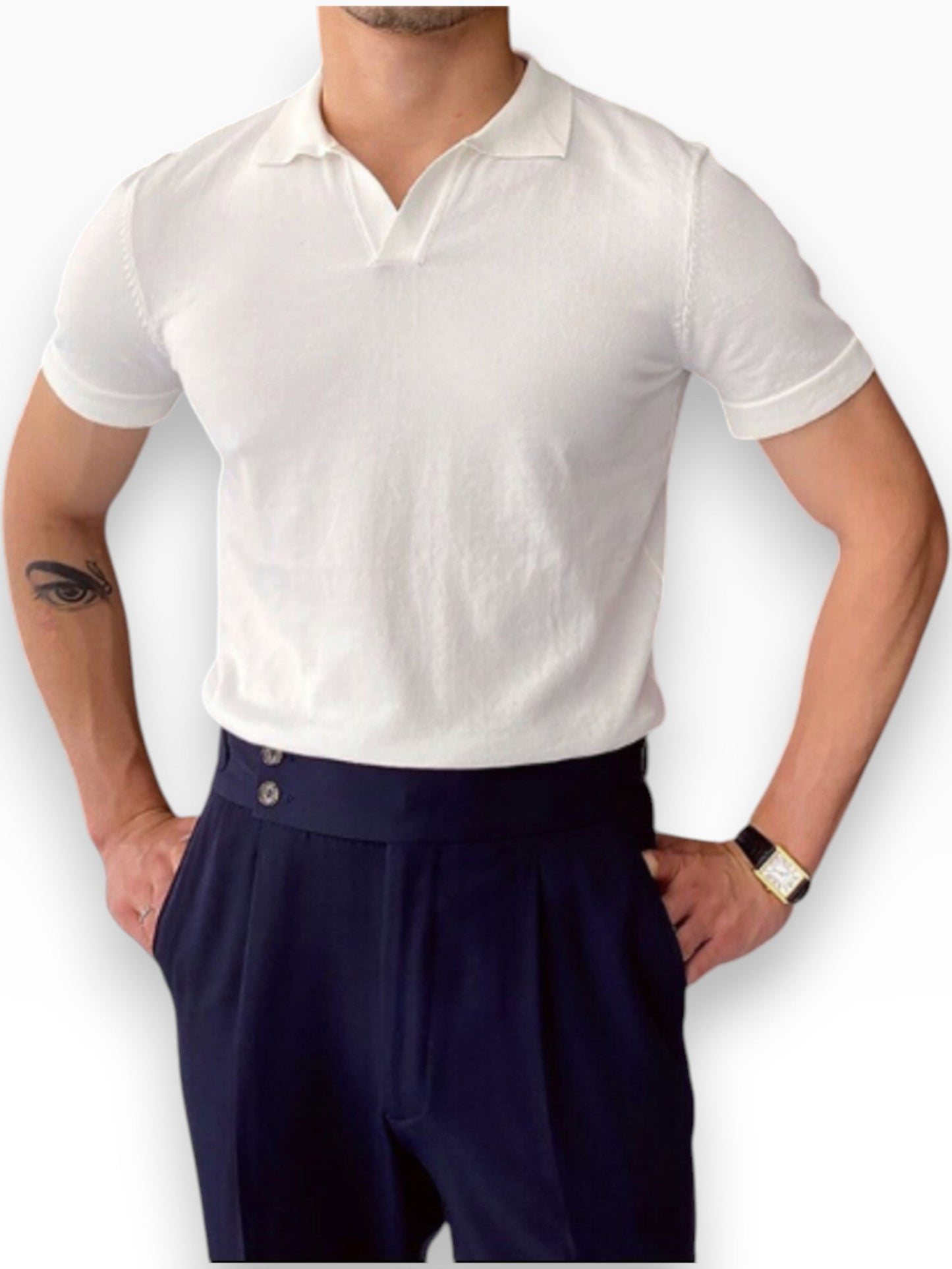 Lucas - Polo Refinado con Estilo Contemporáneo