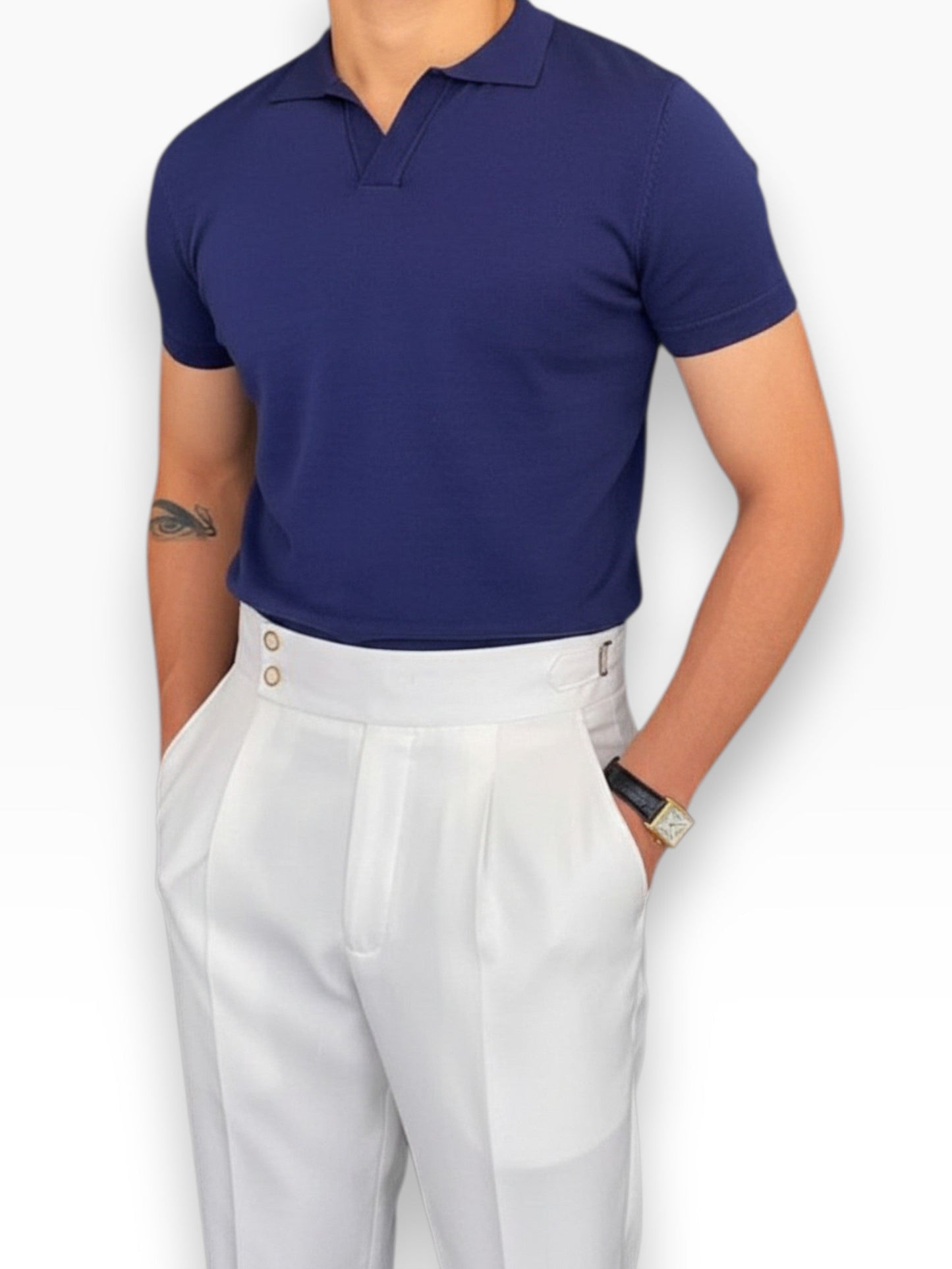 Lucas - Polo Refinado con Estilo Contemporáneo