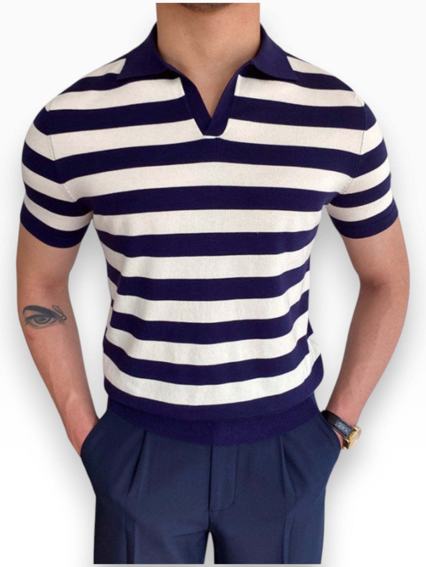 Lucas - Polo Refinado con Estilo Contemporáneo