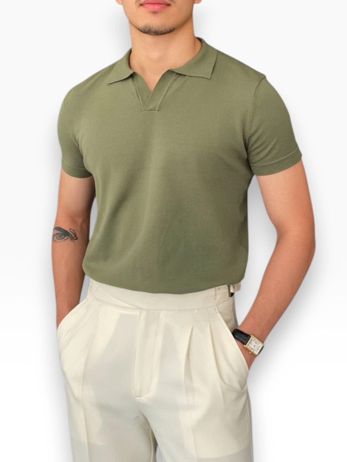 Lucas - Polo Refinado con Estilo Contemporáneo