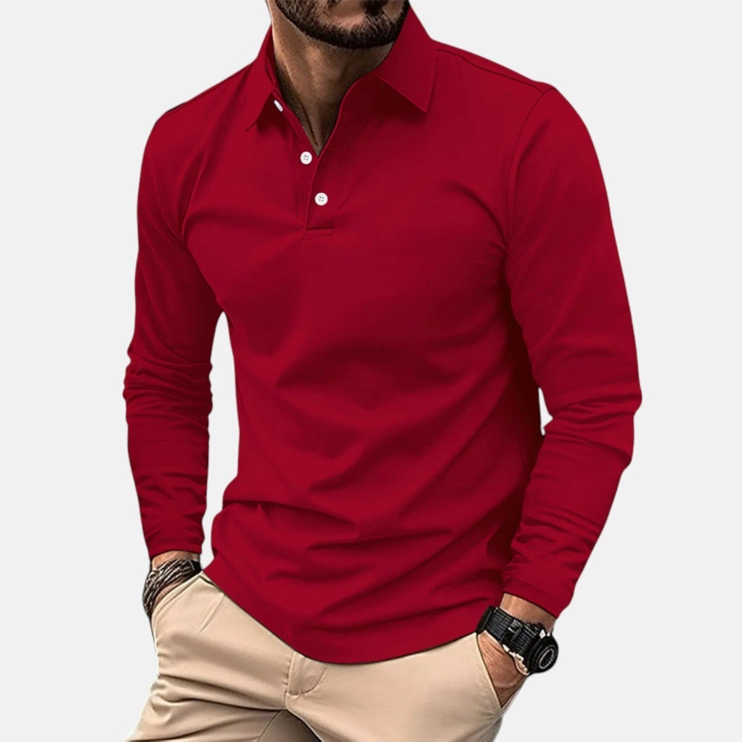 Patrick - Polo de alta gama, transpirable y cómodo