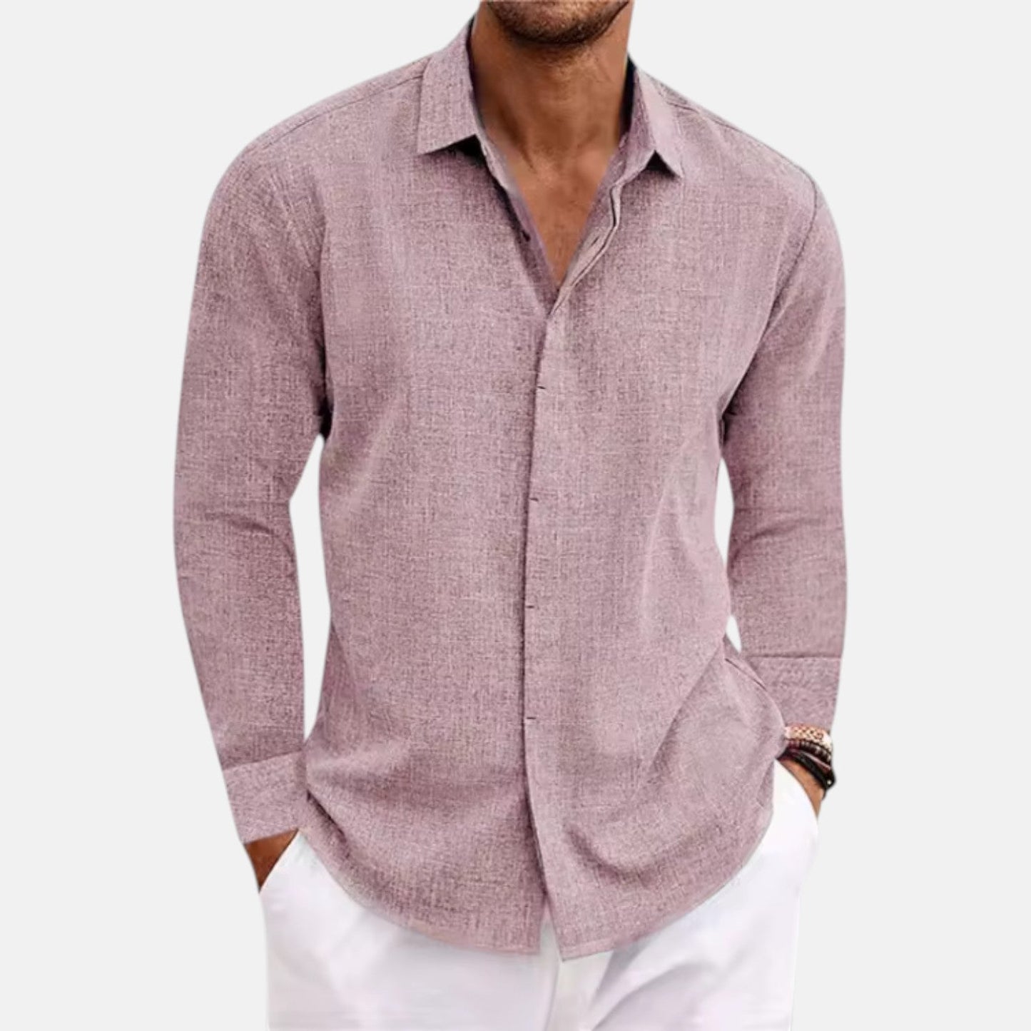 Eric - Camisa clásica de lino