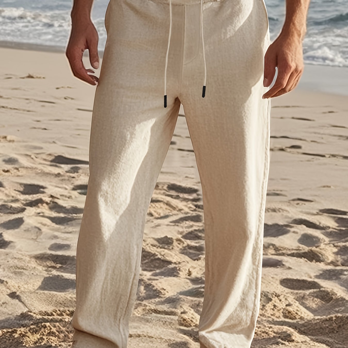 MONACO - PANTALÓN DE LINO PARA HOMBRES