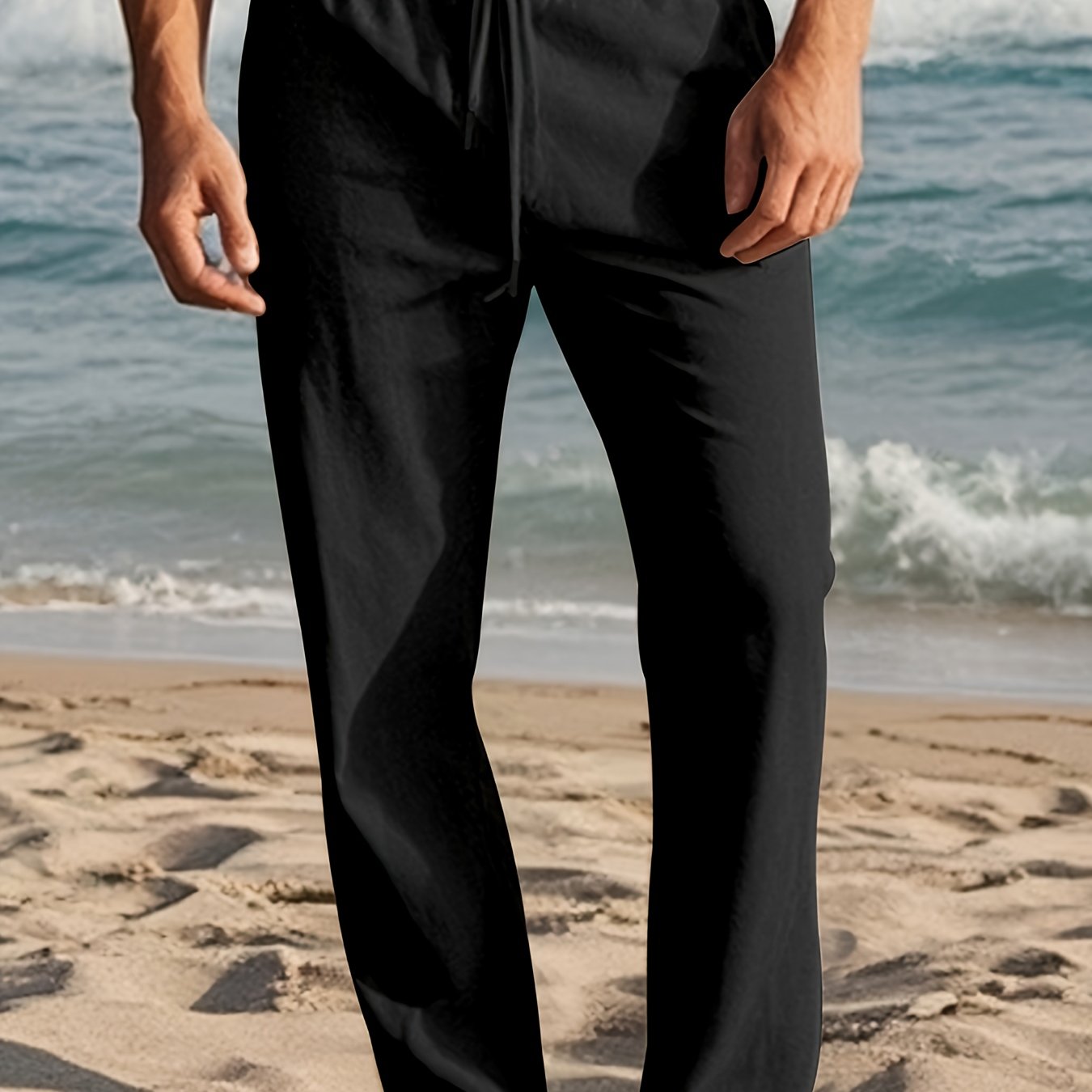 MONACO - PANTALÓN DE LINO PARA HOMBRES