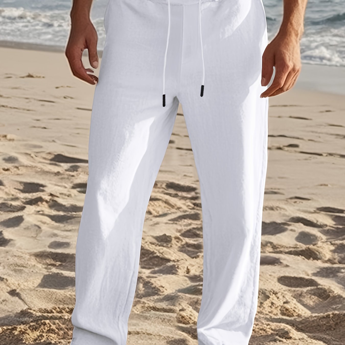 MONACO - PANTALÓN DE LINO PARA HOMBRES