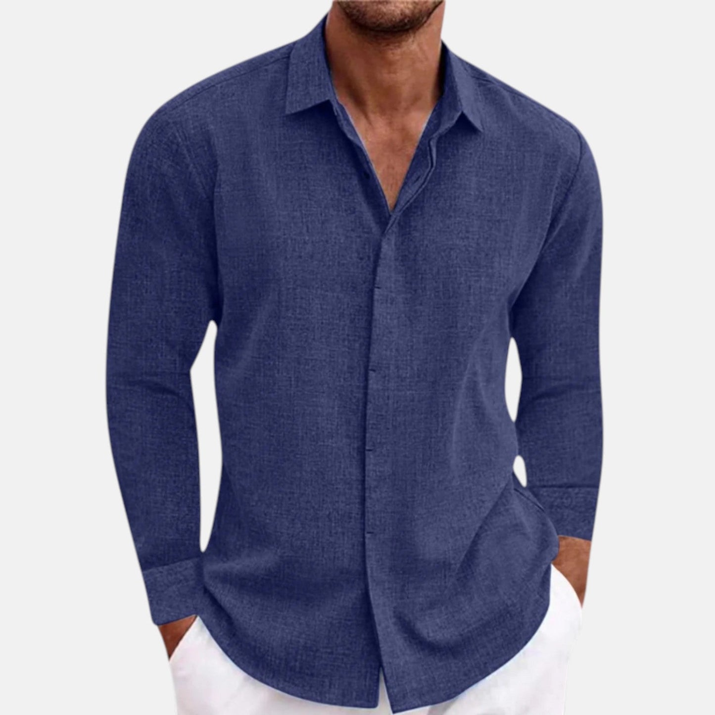Eric - Camisa clásica de lino