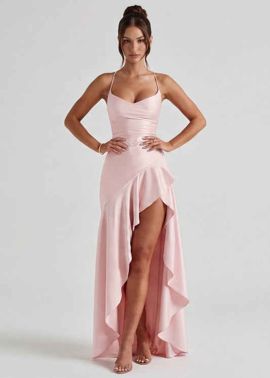 Aria - Vestido Largo Drapeado