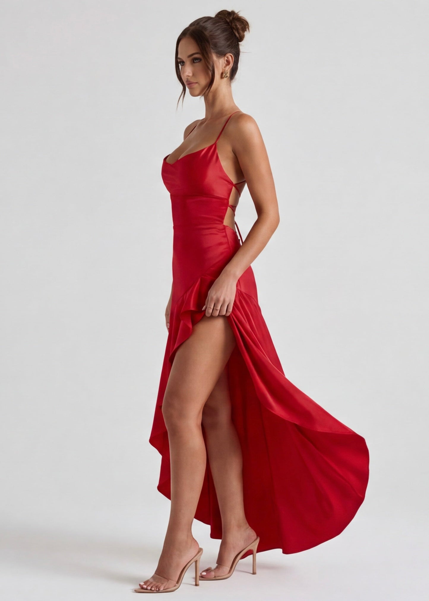 Aria - Vestido Largo Drapeado