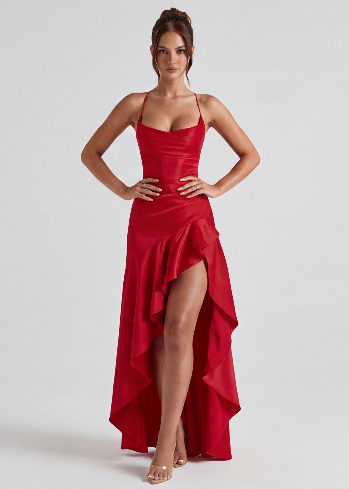 Aria - Vestido Largo Drapeado