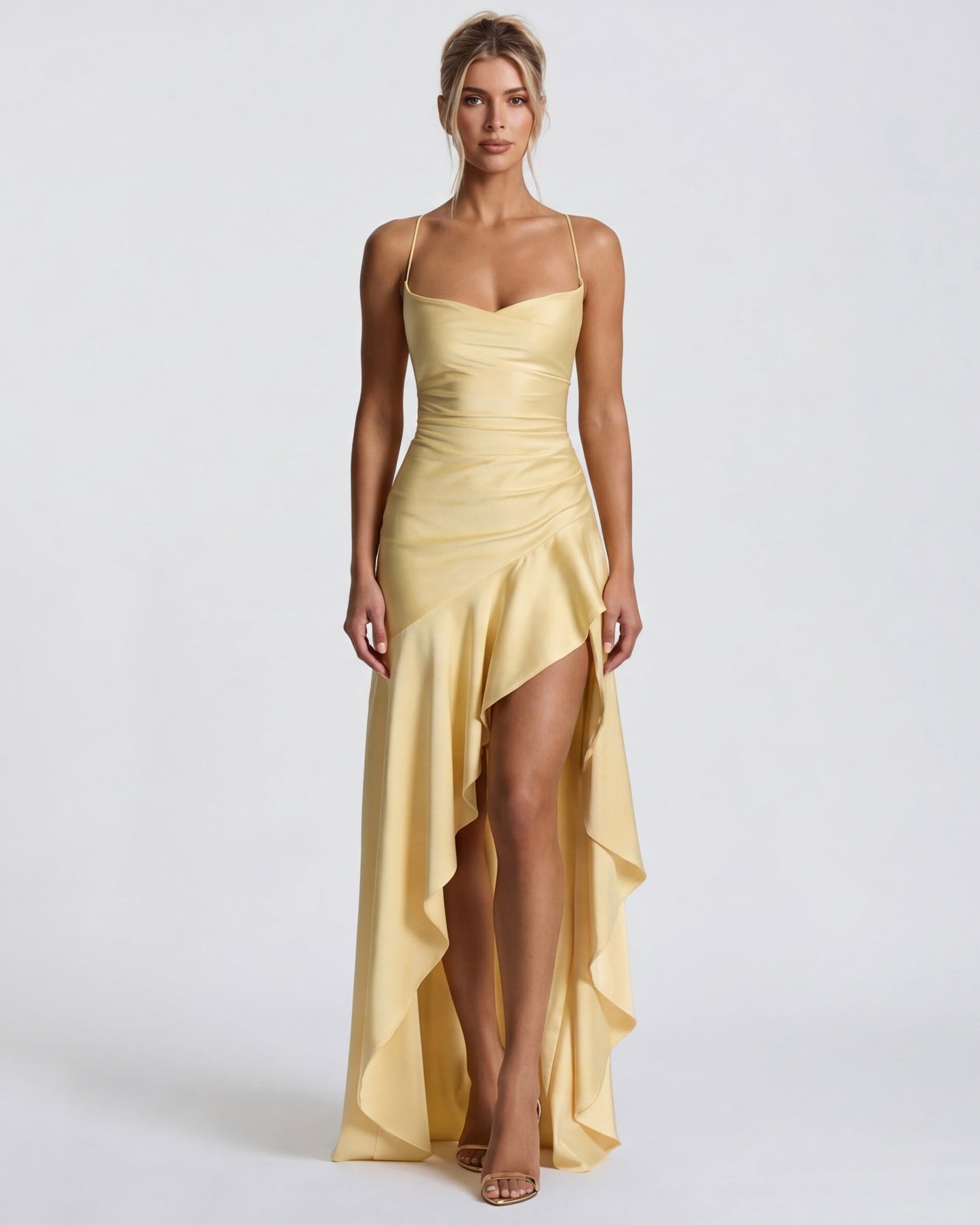 Aria - Vestido Largo Drapeado