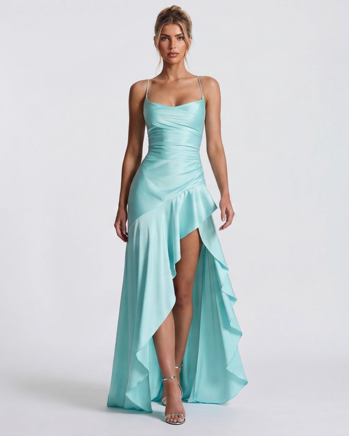 Aria - Vestido Largo Drapeado