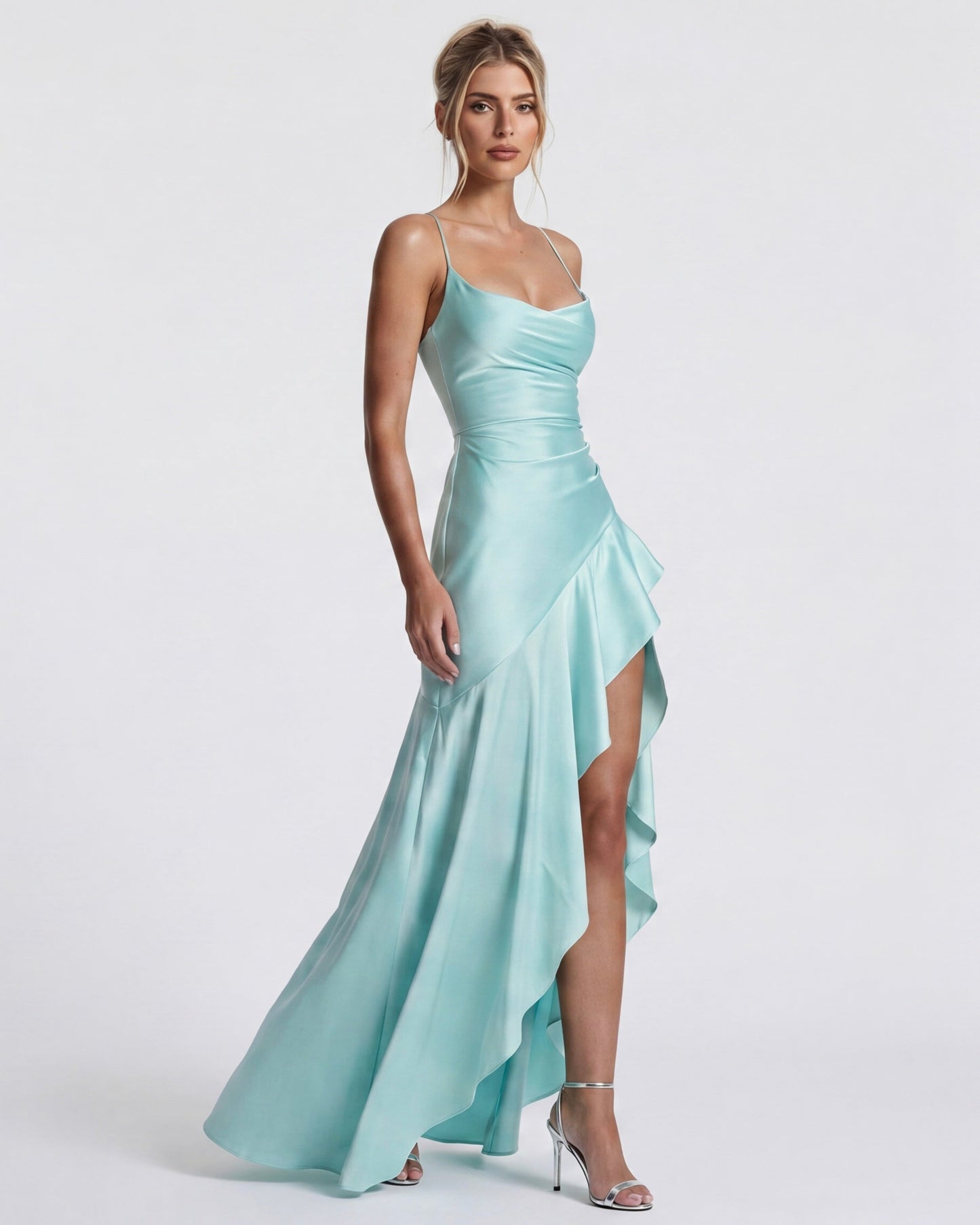 Aria - Vestido Largo Drapeado