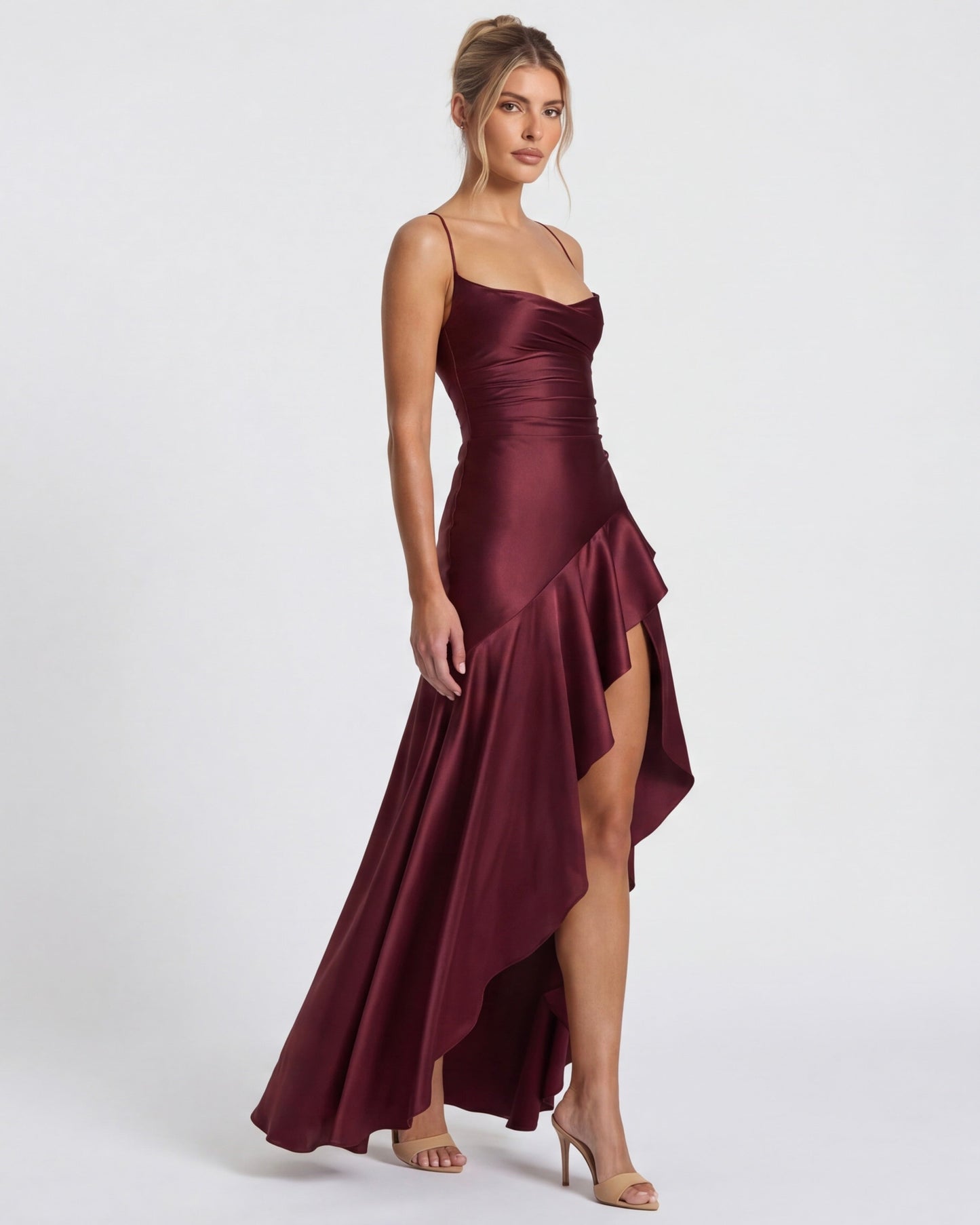 Aria - Vestido Largo Drapeado