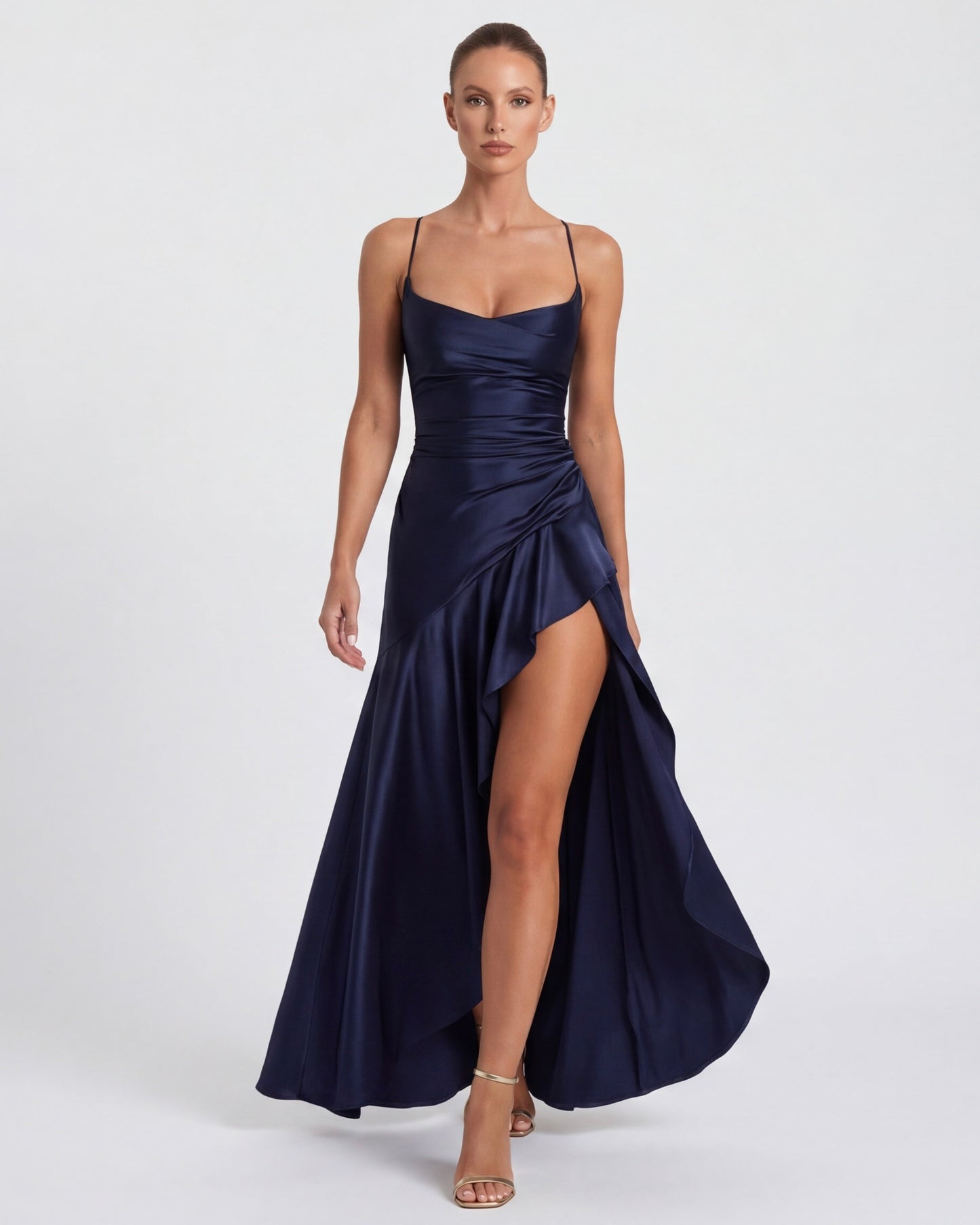 Aria - Vestido Largo Drapeado