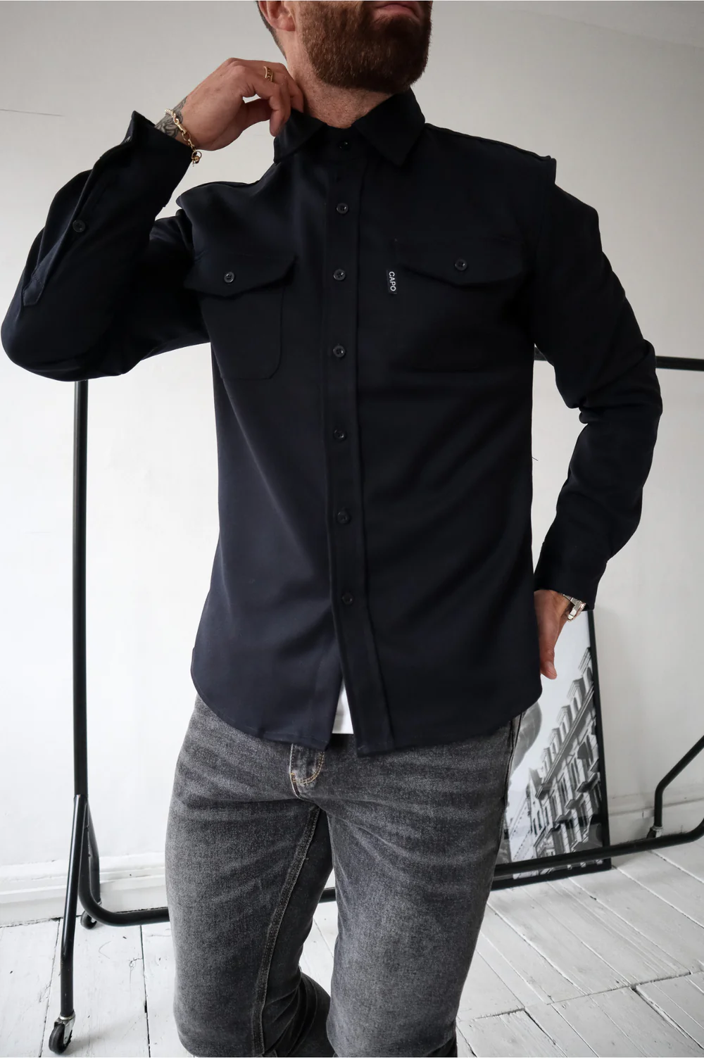 ADAM - Sobrecamisa de temporada: estilo moderno y versátil