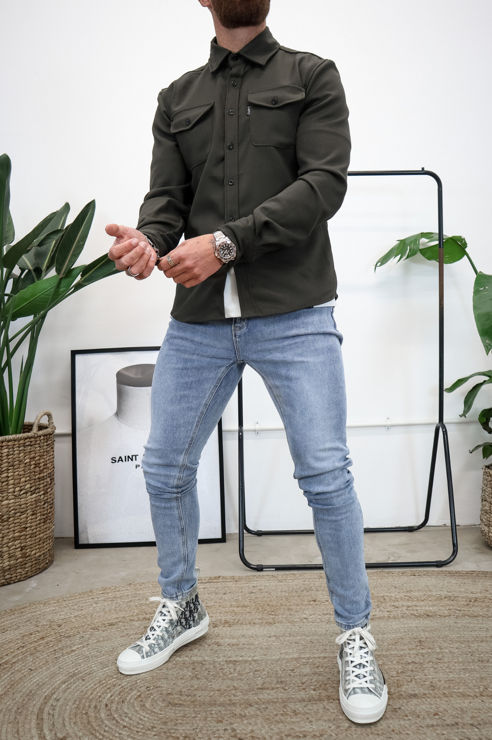 ADAM - Sobrecamisa de temporada: estilo moderno y versátil