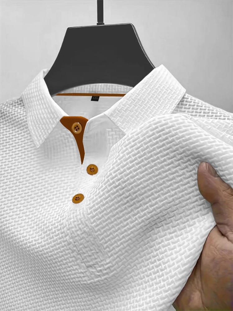 Zeta - Polo para hombre, ligero y moderno