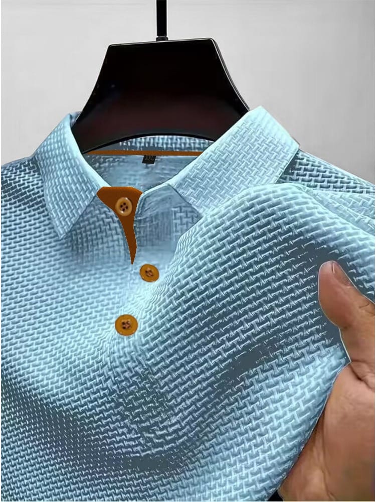 Zeta - Polo para hombre, ligero y moderno